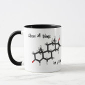 Mug Surtout les choses, soient un homme. Molécule de (Gauche)