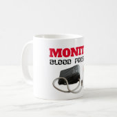 Mug Surveillance de la pression artérielle (Devant gauche)