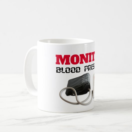 Mug Surveillance de la pression sanguine (Devant gauche)