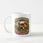 Mug Surveillance de quartier Drôle d'écureuil ornithol (Gauche)