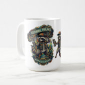 Mug Surveillance Nocturne Raton Laveur Manches Longues (Devant gauche)