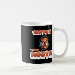Mug Surveillez Votre Sticker À Bouche