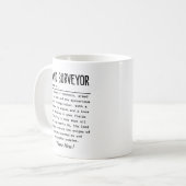 Mug Surveyeur foncier (Devant gauche)