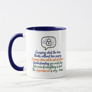 Mug Survie de la culture d'entreprise - Humour de bure