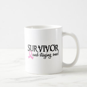 Mug Survivant 18 de cancer du sein