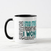 Mug Survivant 4 de Cancer ovarien (Gauche)