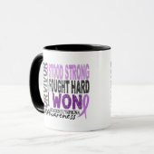 Mug Survivant 4 de maladie de Hodgkin de lymphome de (Devant gauche)