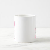 Mug Survivant Conscience du cancer du sein Pink Messy (Centre)