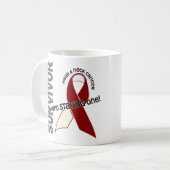 Mug Survivant de cancer de la tête et du cou (Devant gauche)