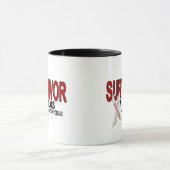 Mug Survivant de cancer de poumon 7 ans (Centre)