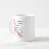 Mug Survivant de cancer du sein (Devant gauche)