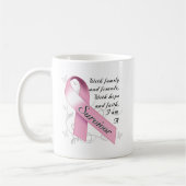 Mug Survivant de cancer du sein (Gauche)