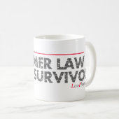 MUG "SURVIVANT DE GREFFIER D'ÉTÉ" -- (Devant droit)
