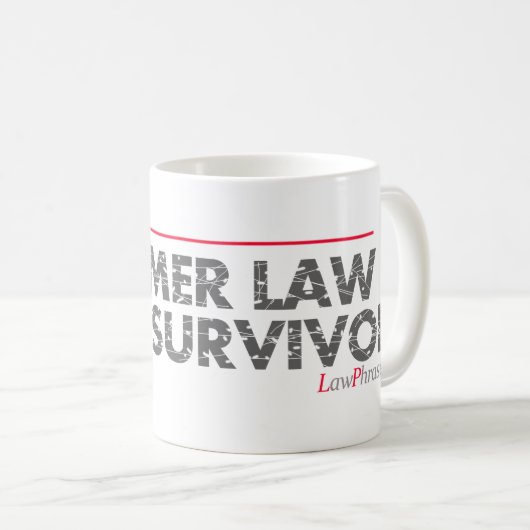 MUG "SURVIVANT DE GREFFIER D'ÉTÉ" -- (Devant droit)
