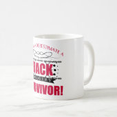 Mug Survivant de la chirurgie du dos (Devant droit)