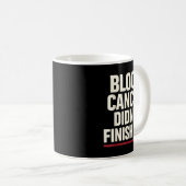 Mug Survivant de la leucémie et du lymphome conscienti (Devant droit)
