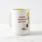Mug survivant de la maux de tête de cluster (Devant gauche)