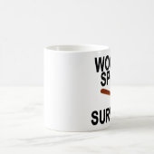 MUG SURVIVANT DE LA POIGNÉE EN BOIS (Centre)