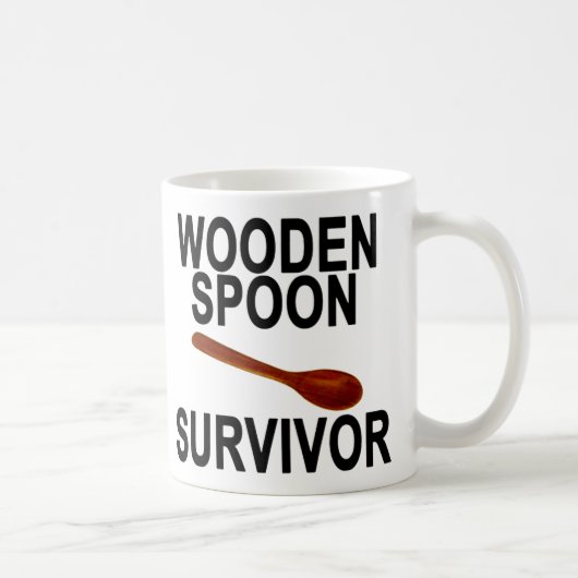 MUG SURVIVANT DE LA POIGNÉE EN BOIS (Droite)