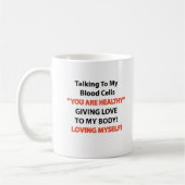 Mug Survivant de la sensibilisation à la leucémie (Gauche)