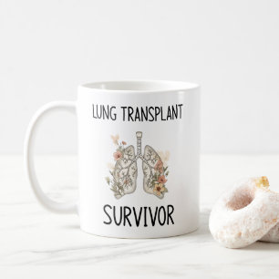 Mug Survivant de la transplantation pulmonaire