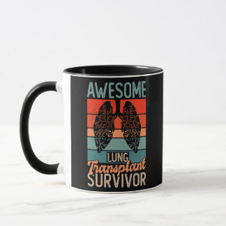 Mug Survivant de la transplantation pulmonaire 