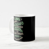 Mug Survivant de la transplantation pulmonaire pour to (Devant gauche)