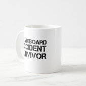 Mug Survivant de l'accident de skateboard (Devant gauche)