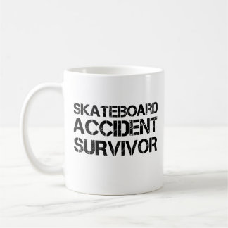 Mug Survivant de l'accident de skateboard