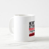 Mug Survivant de l'attaque cardiaque (Devant gauche)