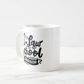 Mug Survivant de l'école de droit (Devant gauche)