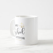 Mug Survivant de l'école de droit | Catégorie 2023 (Devant gauche)