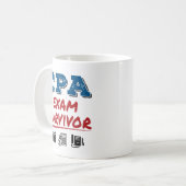 Mug Survivant de l'examen CPA (Devant gauche)