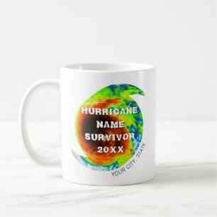 Mug Survivant de l'ouragan Personnalisé