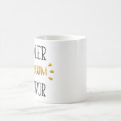 Mug Survivant de mauvaise humeur d'enfant en bas âge (Centre)