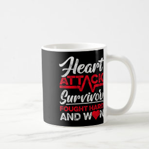 Mug Survivant d'une crise cardiaque a lutté dur et a g