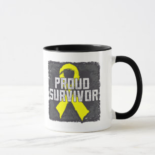 Mug Survivant fier de cancer du testicule