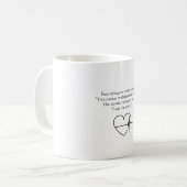 Mug Survivant guerrier cardiaque SCA - Je suis la tass (Devant gauche)