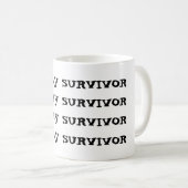 MUG SURVIVANT LUNDI (Devant droit)
