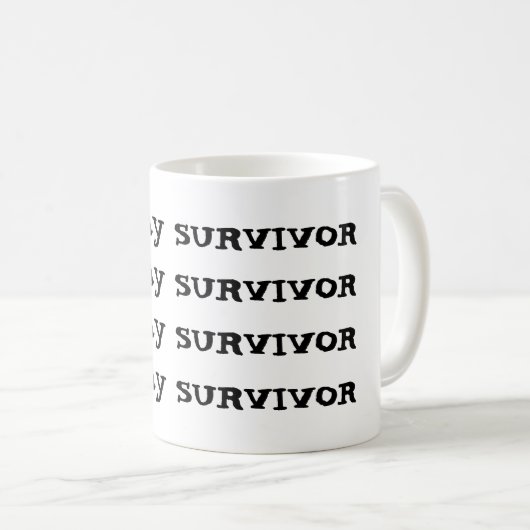 MUG SURVIVANT LUNDI (Devant droit)