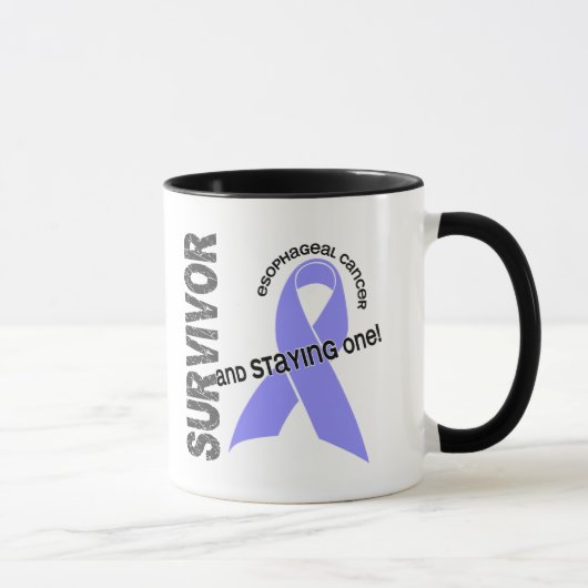 Mug Survivant oesophagien de Cancer (Droite)