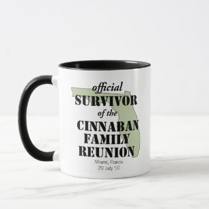 Mug Survivant officiel de la Réunion familiale - Flori