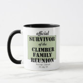 Mug Survivant officiel (vert) (Gauche)