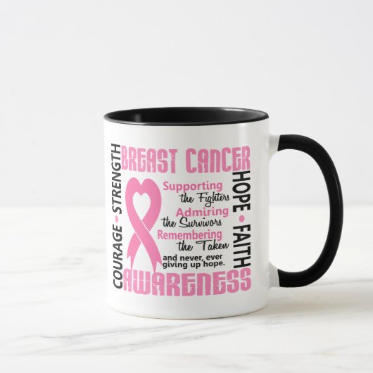 Mug Survivants de combattants pris le cancer du sein 5 (Droite)