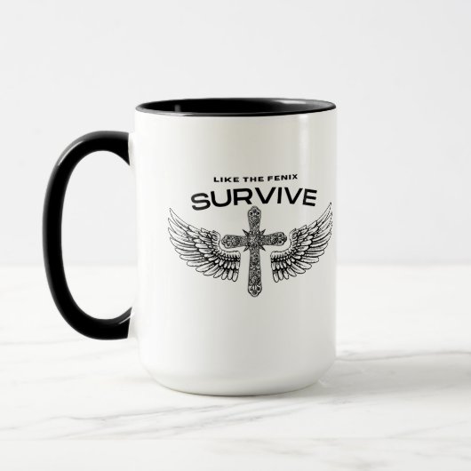 MUG SURVIVRE (Gauche)