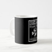 Mug Survivre À La Ménopause (Devant gauche)