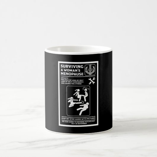 Mug Survivre À La Ménopause (Centre)
