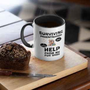Mug Survivre à la Parenthood avec un peu d'aide