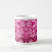 Mug "Susan" Hydrangée rose Floral Lettering & Hearts (Centre)