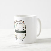 Mug Sushi crevette Kawaii (Devant droit)
